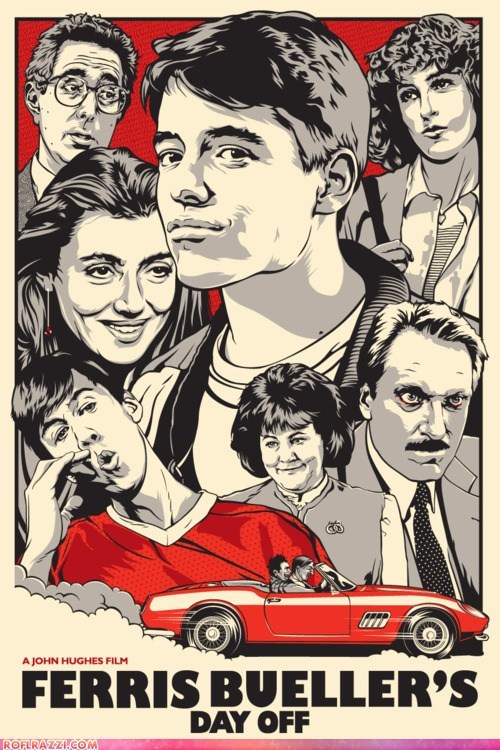 Updated Movie Poster: Ferris Bueller's Day Off