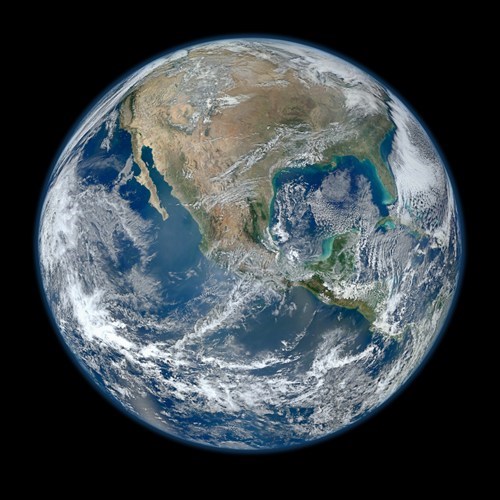 Alternate Blue Marble Photo of the Day