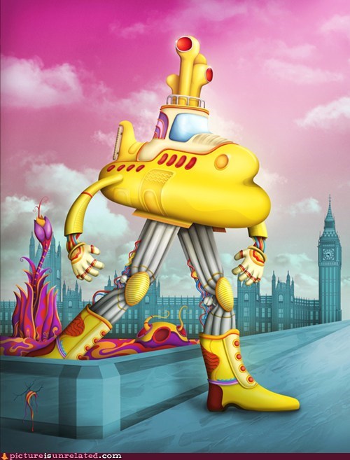 The Yellow Submarine Is Coming to Where You Live 