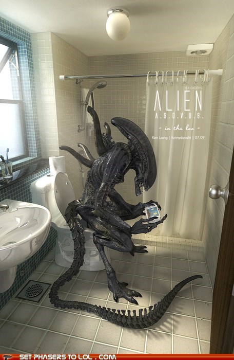 I'm poopin'!
