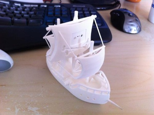 3D-Printed Pirate Bay Ship of the Day