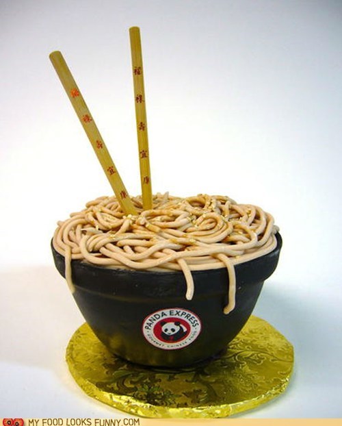 Panda Express Noodle Cake