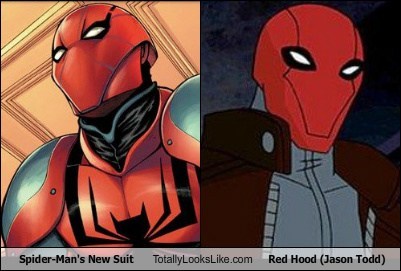 Spider-Man's New Suit Totally Looks Like Red Hood (Jason Todd)