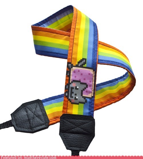 Nyan Cat Camera Strap