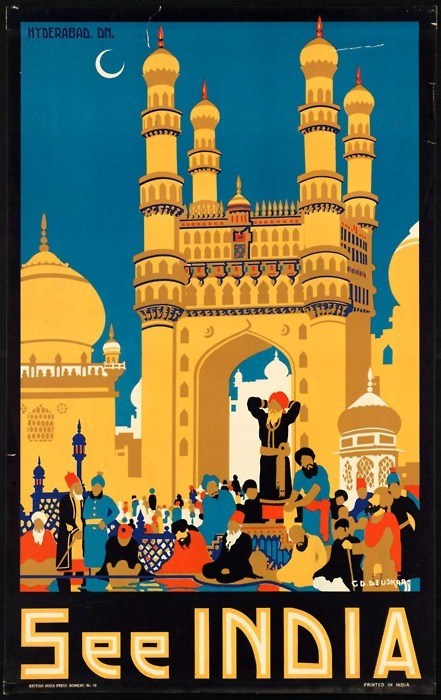 See India Vintage Tourism Advertisment