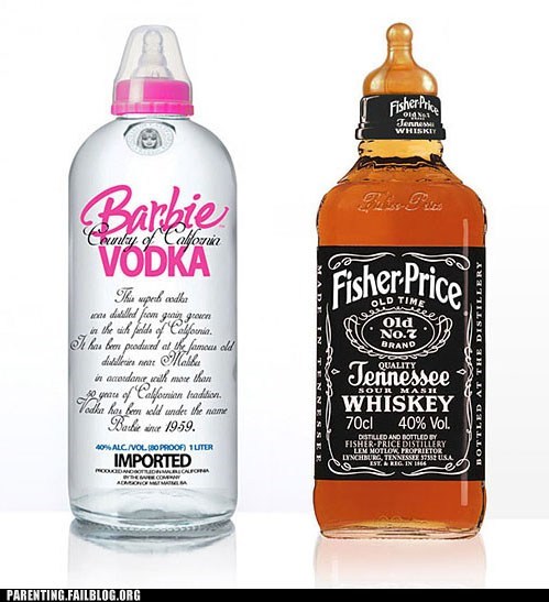 Tanked Toddlers: Barbie Probably Hates Beer Too