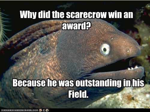 Bad Joke Eel: A No-Brainer