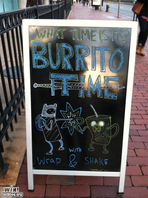 Chalk Sign WIN