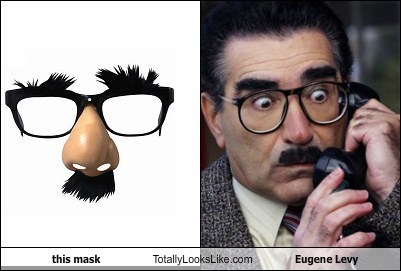 This Mask Totally Looks Like Eugene Levy