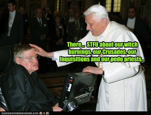 And GTFO, Hawking...