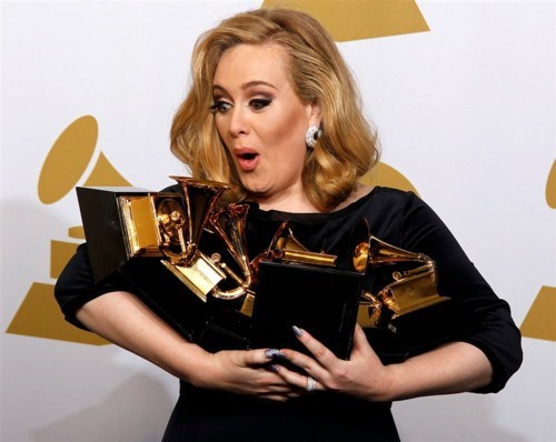 Grammys: Adele Rolling Six Deep