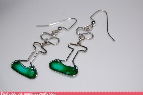 Erlenmeyer Flask Earrings