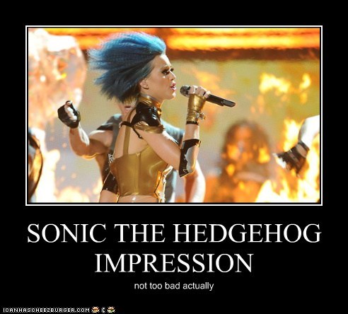 SONIC THE HEDGEHOG IMPRESSION