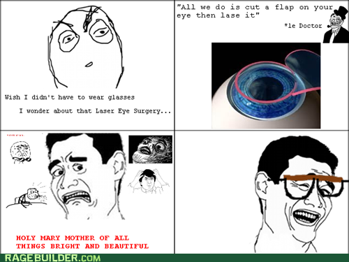Rage Comics: So, What's This I Hear About Contacts?