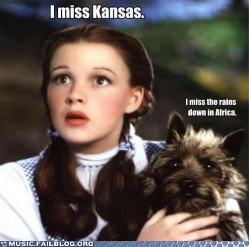 Music FAILS: I Don't Think We're in Africa Anymore, Toto