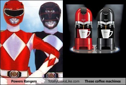 Powers Rangers Totally Looks Like These Coffee Machines