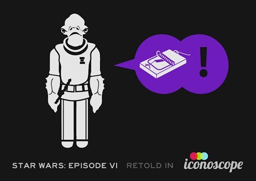 Return of the Jedi in Icons of the Day
