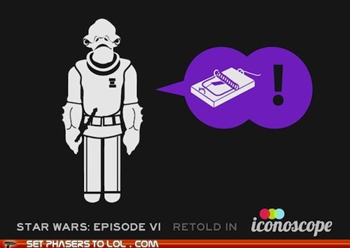 Return of the Jedi Retold in Icons