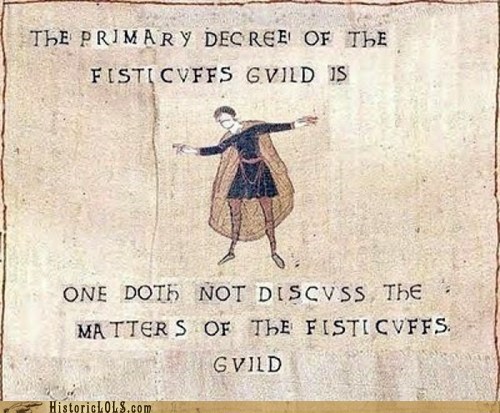 Thy First Rule of The Fisticuffs Guild