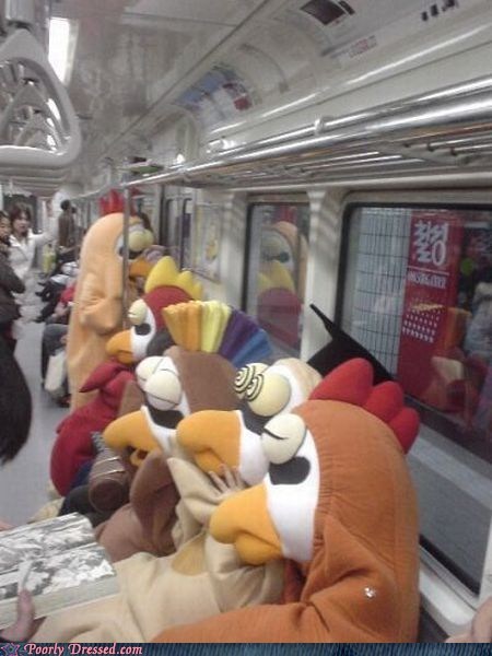 Poorly Dressed: Just The Regular Morning Commute