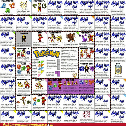 Fixed: Pokémon Drinking Game