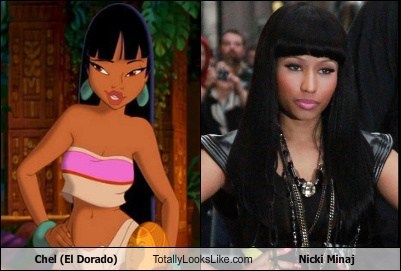 Chel (El Dorado) Totally Looks Like Nicki Minaj