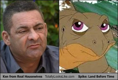 Ken from Real Housewives Totally Looks Like Spike: Land Before Time