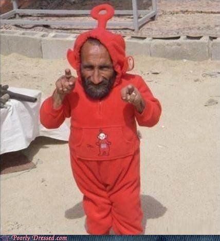 Somehow, I Don't Think He Was On The Original Cast Of The Teletubbies