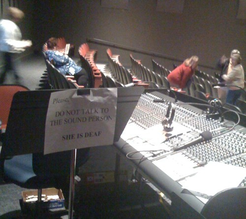 Trustworthy Sound Engineer FAIL