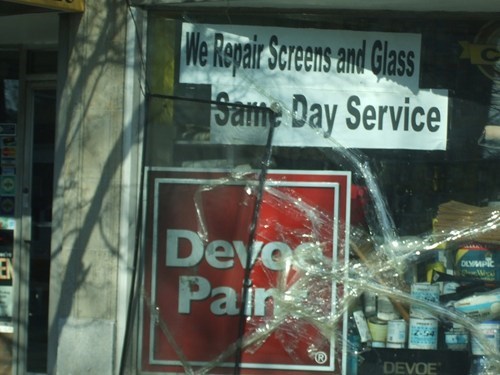 Screen and Glass Repair FAIL