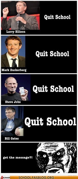 Finishing College is for Unemployed People