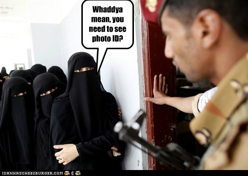 Whaddya mean, you need to see photo ID?