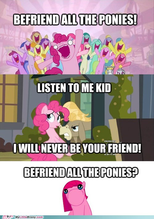 Befriend ALL the Ponies!