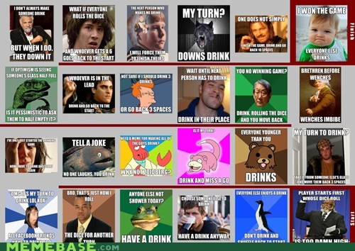 The Meme Drinking Game