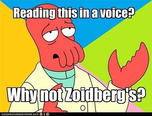 Reading this in a voice?