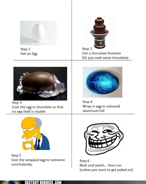 A Sketchy Easter Prank