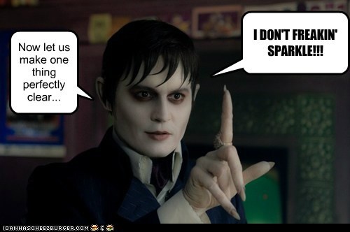 Barnabas Collins has More Self Respect than That