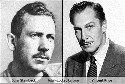 John Steinbeck Totally Looks Like Vincent Price