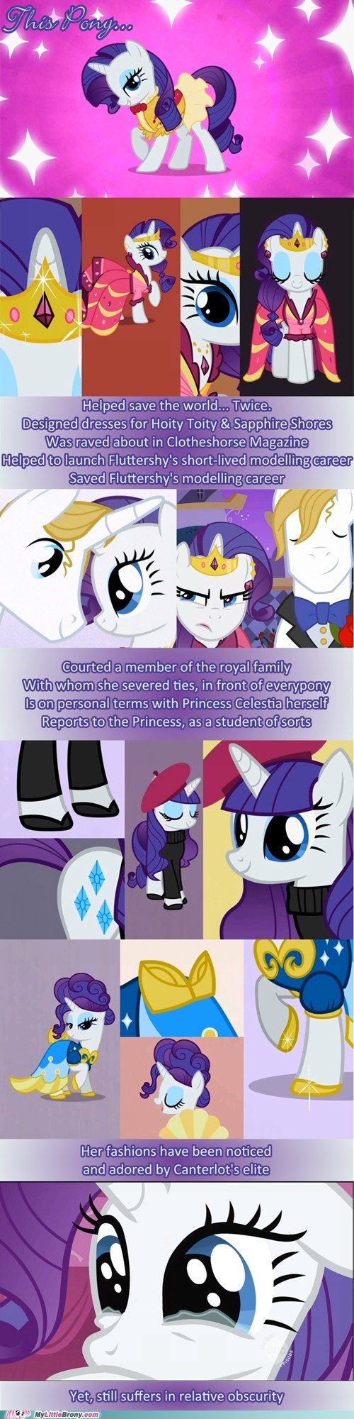 Rarity Has to Introduce Herself to Everypony