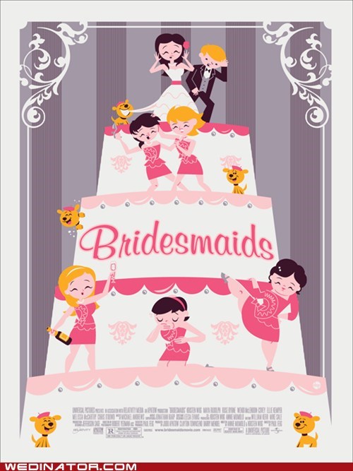 The Cutest Bridesmaids Poster