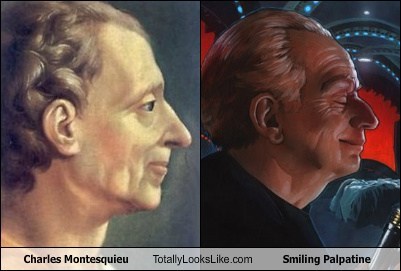 Charles Montesquieu Totally Looks Like Smiling Palpatine