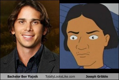 Bachelor Ben Flajnik Totally Looks Like Joseph Gribble (King of the Hill)