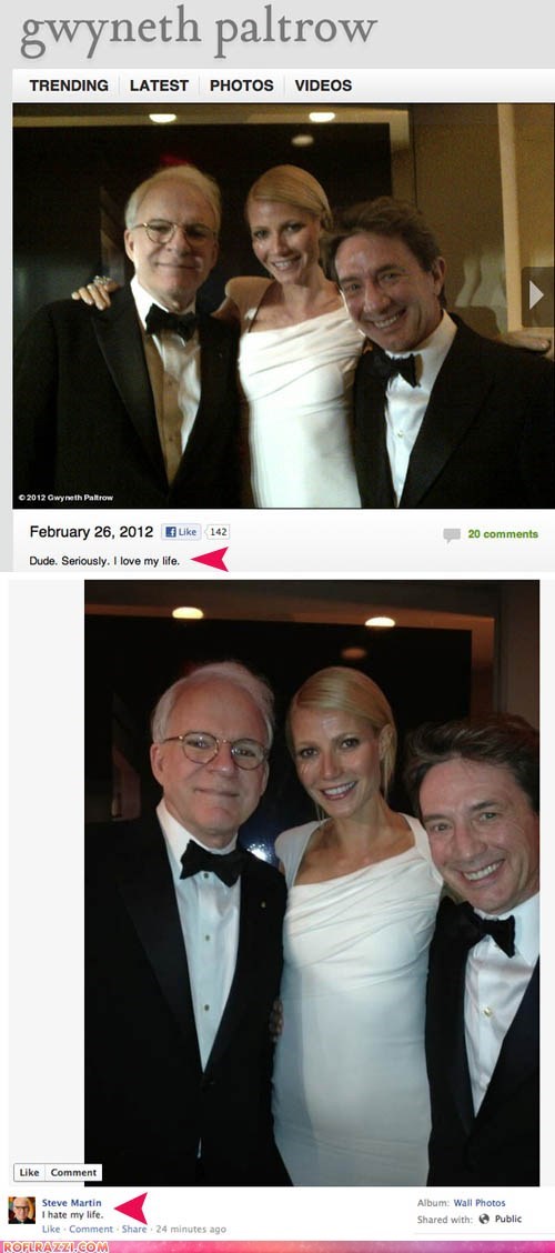 Steve Martin is NOT a Big Fan of Gwyneth Paltrow Apparently...