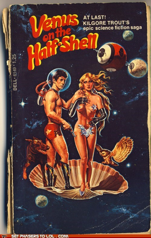 WTF Sci-Fi Book Covers: Venus on the Half-Shell