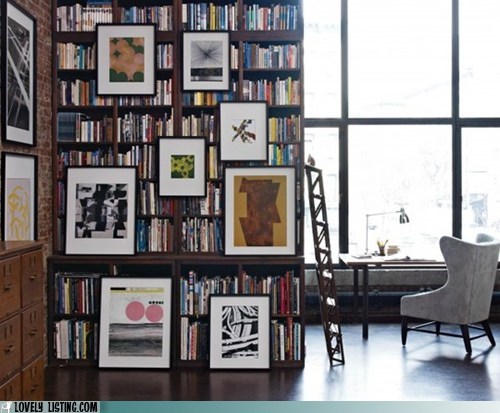 Your Daily Bookcase: Makeshift Wall