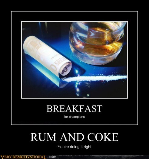 RUM AND COKE