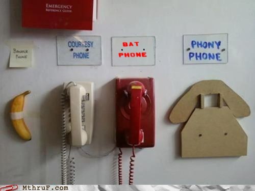 I'm Suspicious Of The Courtesy Phone