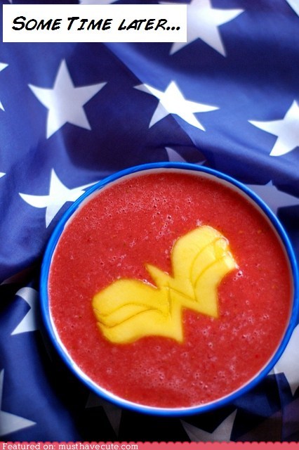 Epicute: Wonder Woman Watermelon Soup