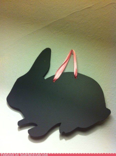 Bunny Chalkboard