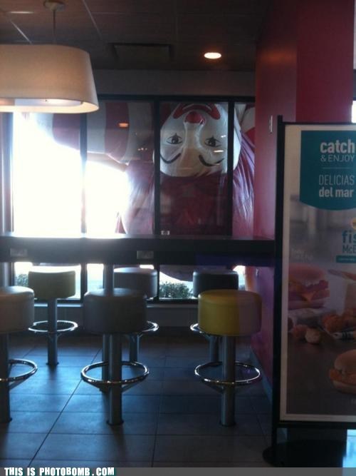 Ronald Loves Watching People Eat Big Macs